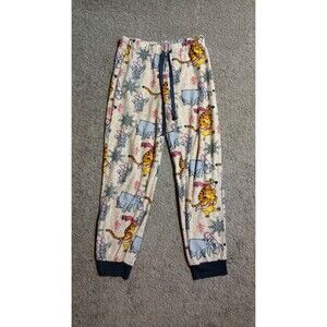Disney Winnie The Pooh Pajama Bottoms Women’s Sz S (4-6) Soft Fleece String